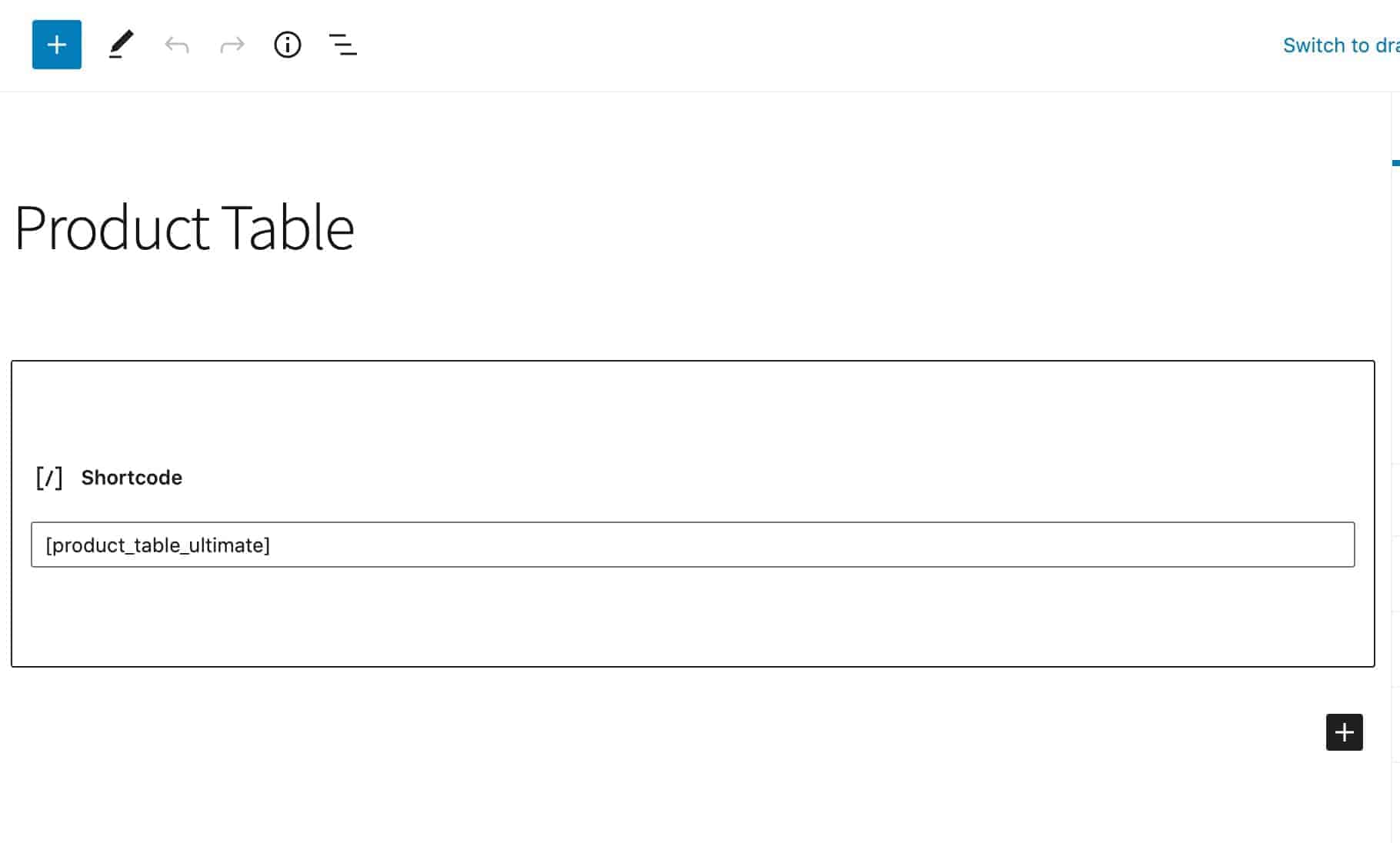 wcptu shortcode
